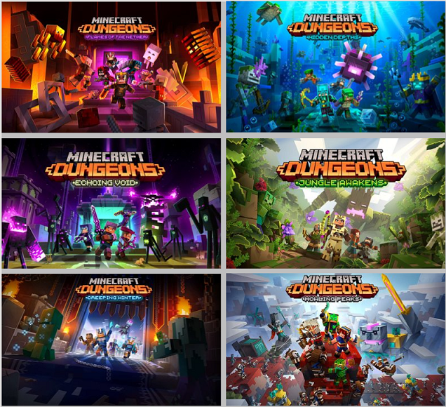 Gra PS4 Minecraft Dungeons: Ultimate Edition - screen